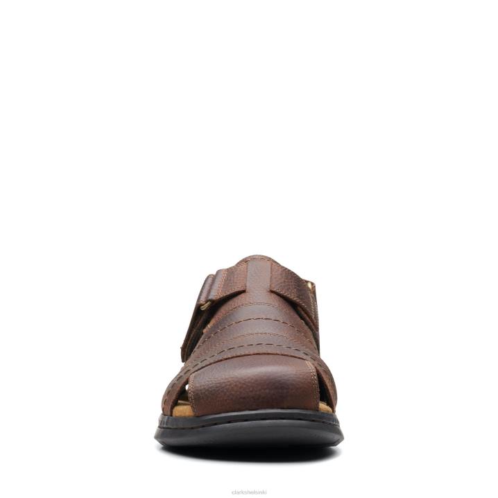 clarks brown tumb hapsford cove Clarks miehet 2DHN3745 ruskea typpi