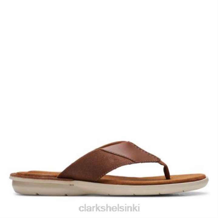 clarks ellison easy tan nahka Clarks miehet 2DHN4418 ruskea nahka