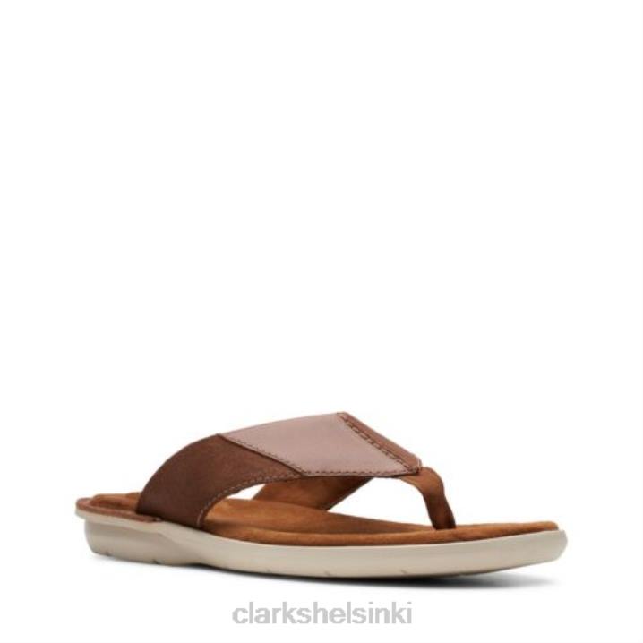 clarks ellison easy tan nahka Clarks miehet 2DHN4418 ruskea nahka