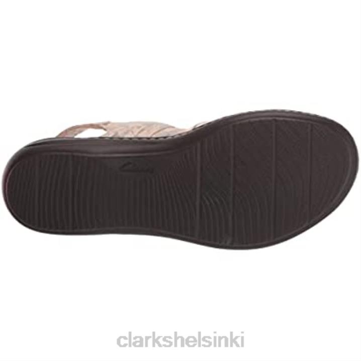 clarks miesten laurieann-tyylinen litteä sandaali Clarks miehet 2DHN1696