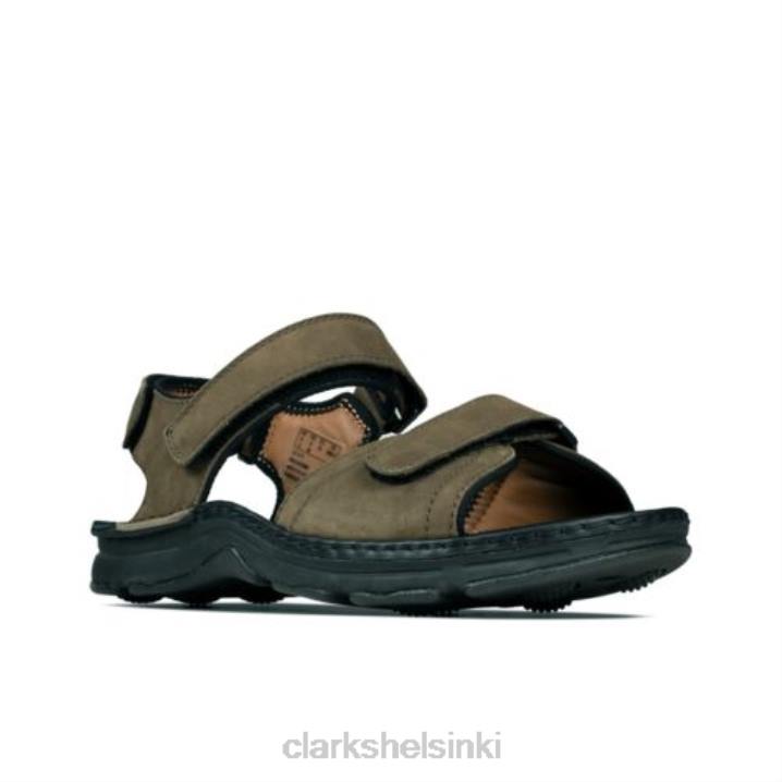 khaki nubuck clarks atl osa Clarks miehet 2DHN4419 khaki nubukki