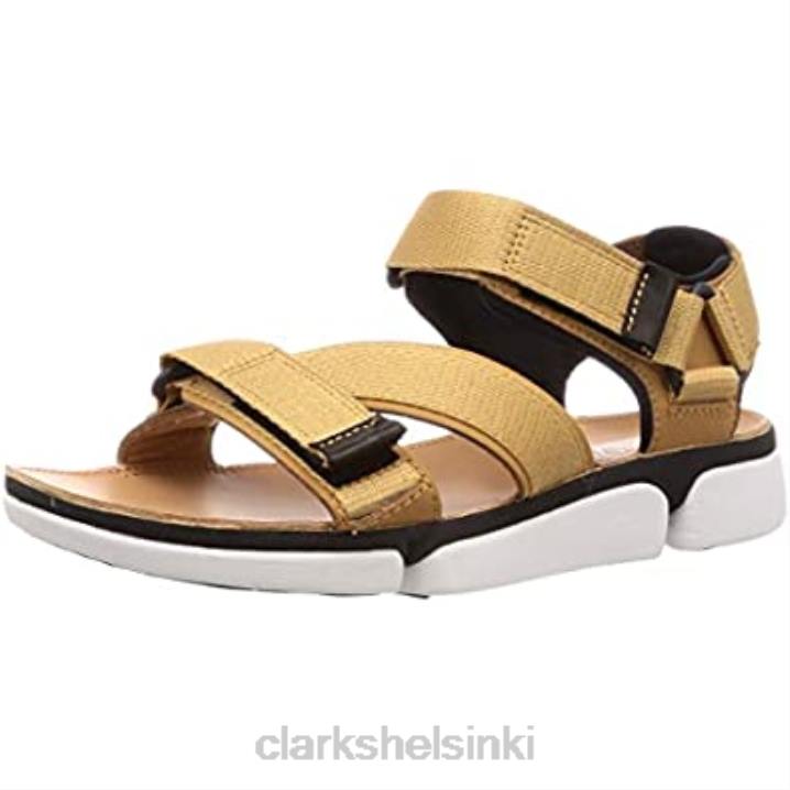 miesten tricove aurinko nilkkahihna sandaalit clarks brown tan combi Clarks miehet 2DHN1647 ruskeanruskea yhdistelmä