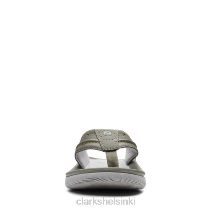 oliivi clarks wesley post Clarks miehet 2DHN4416 oliivi