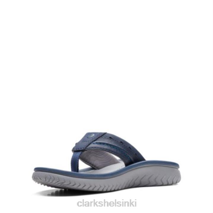 wesley post clarks navy Clarks miehet 2DHN4415 laivasto