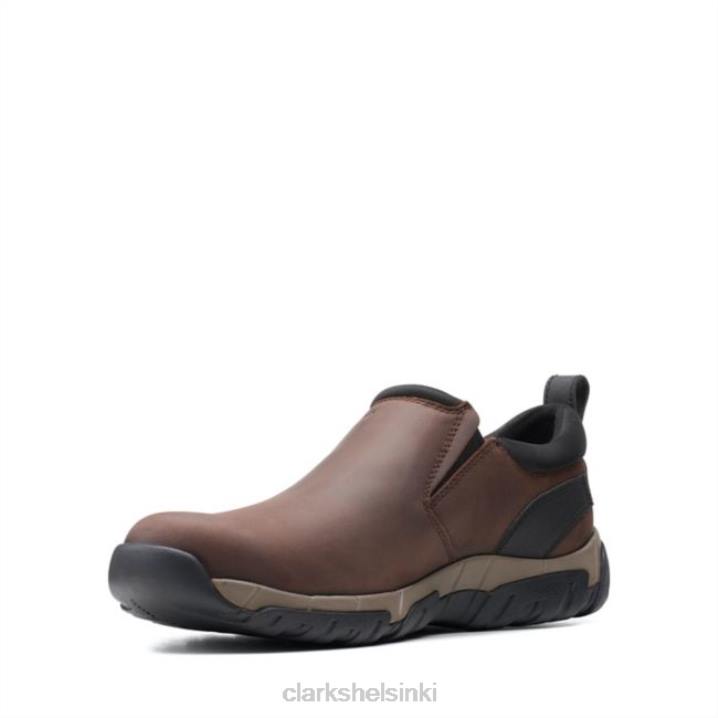 clarks grove step brown nahka ruskea nahka Clarks miehet 2DHN6738 ruskeaa nahkaa