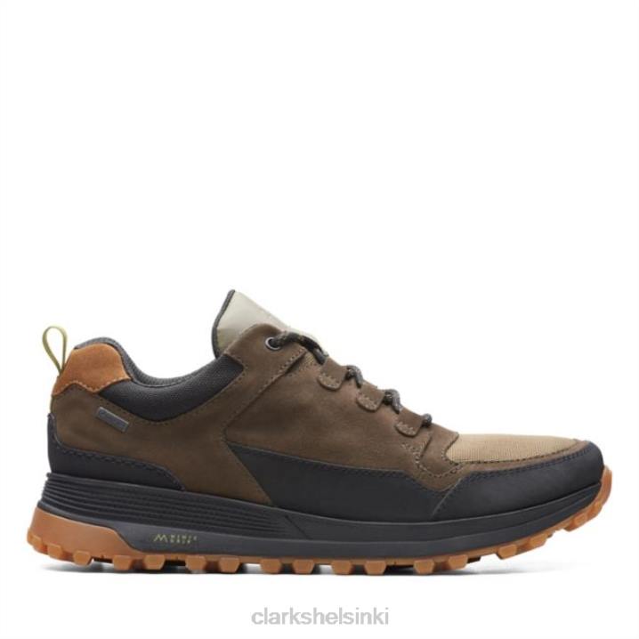 tumma oliivin yhdistelmä clarks atl trek lo gore-tex tumma oliivi combi Clarks miehet 2DHN5496 tumma oliivin yhdistelmä