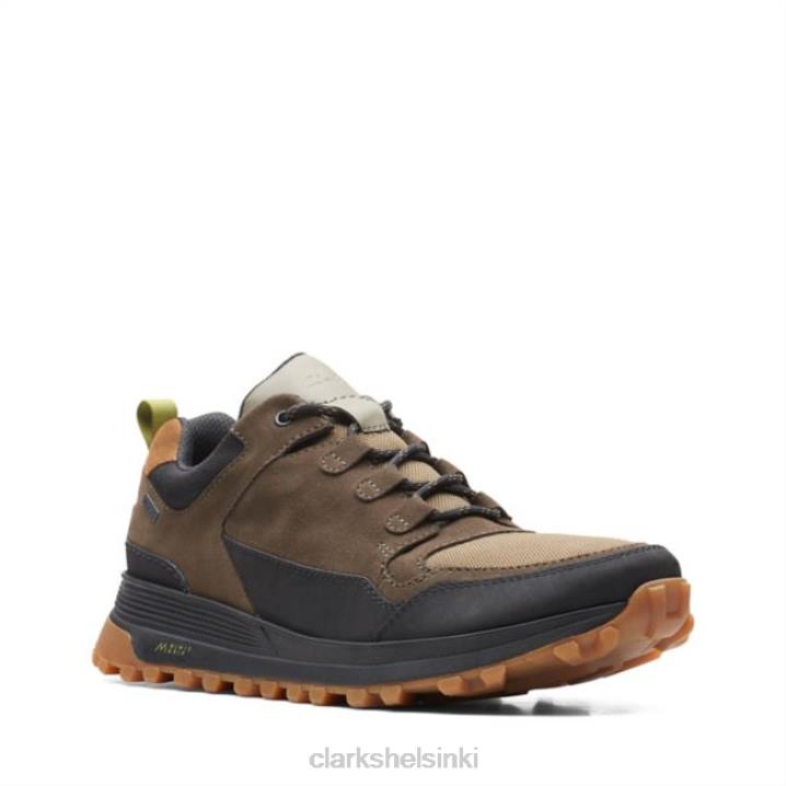 tumma oliivin yhdistelmä clarks atl trek lo gore-tex tumma oliivi combi Clarks miehet 2DHN5496 tumma oliivin yhdistelmä