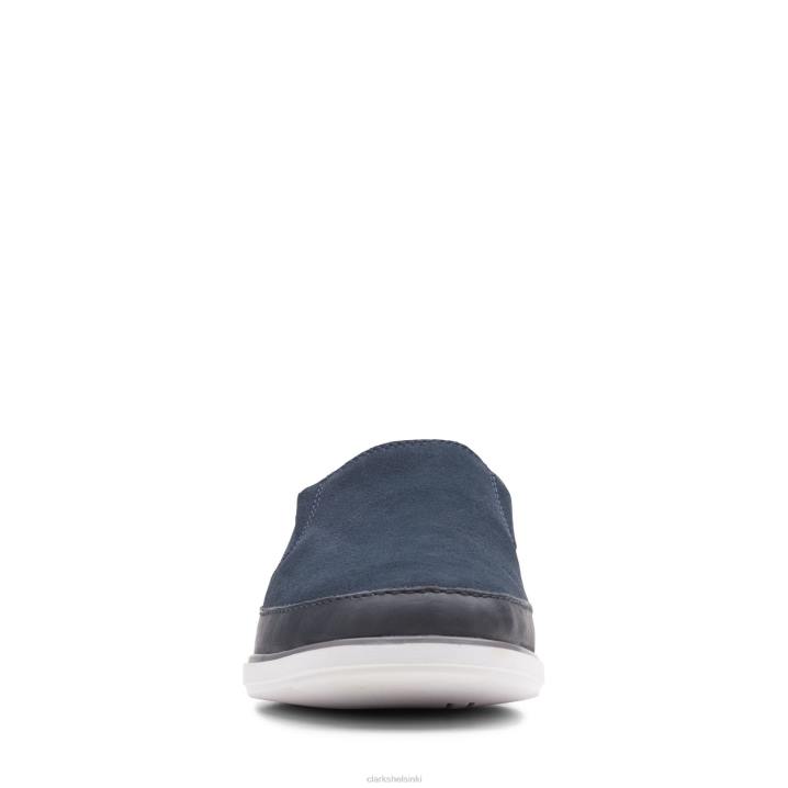 bratton step clarks navy Clarks miehet 2DHN3661 laivasto