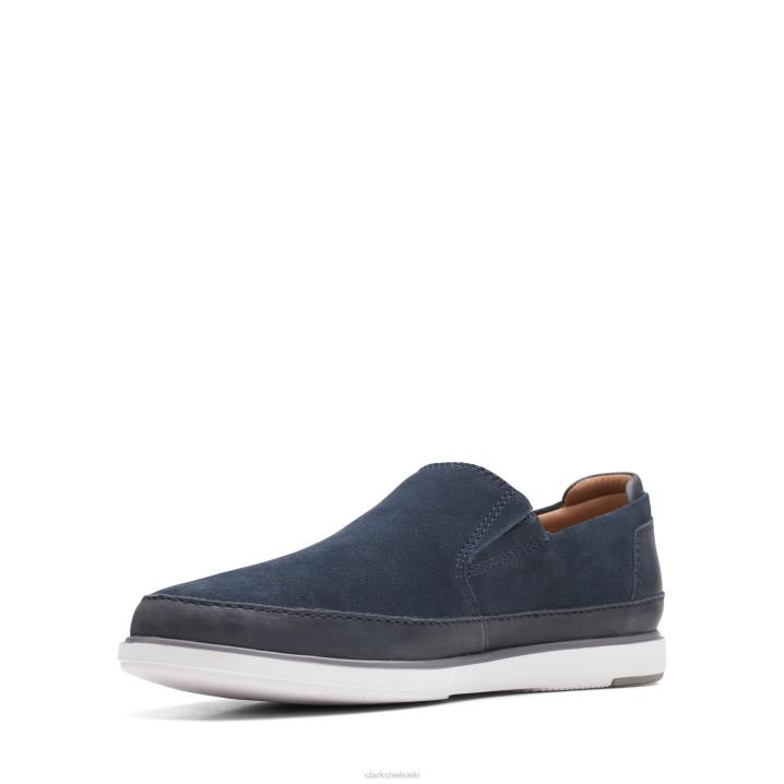 bratton step clarks navy Clarks miehet 2DHN3661 laivasto