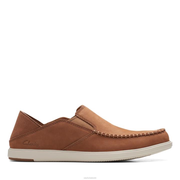 clarks tummanruskea nubukki bratton lipsahdus Clarks miehet 2DHN3689 tumma rusketus nubukki