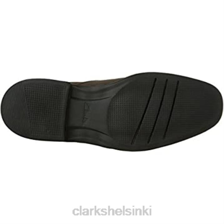 miesten unbizley lane nahka slip on mekko oxfords clarks ruskea Clarks miehet 2DHN741 ruskea