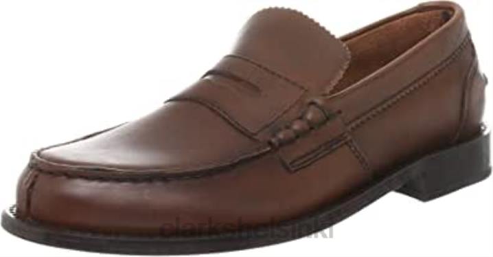 clarks beary loafer tohveli miesten ruskea braun (keskiruskea lea) Clarks miehet 2DHN1187