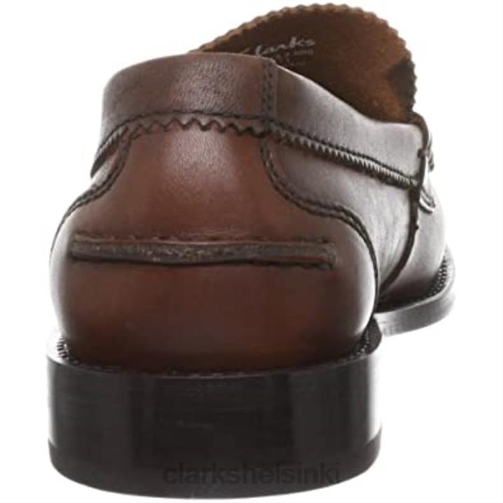 clarks beary loafer tohveli miesten ruskea braun (keskiruskea lea) Clarks miehet 2DHN1187