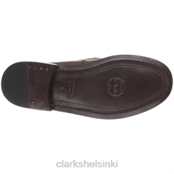 clarks beary loafer tohveli miesten ruskea braun (keskiruskea lea) Clarks miehet 2DHN1187