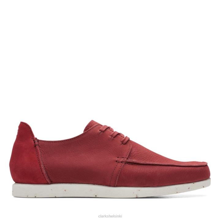 brick red shacre lite matala tiilenpunainen clarks Clarks miehet 2DHN6820 tiilenpunainen