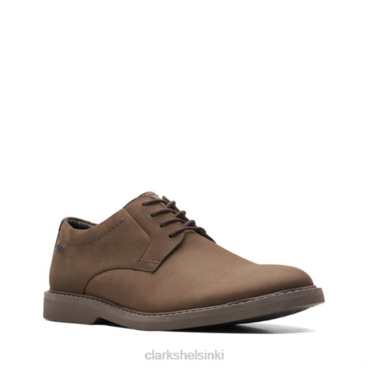 clarks atticus lt lo gore-tex tummanruskea nubukki tummanruskea nubukki Clarks miehet 2DHN5482 tummanruskea nubukki