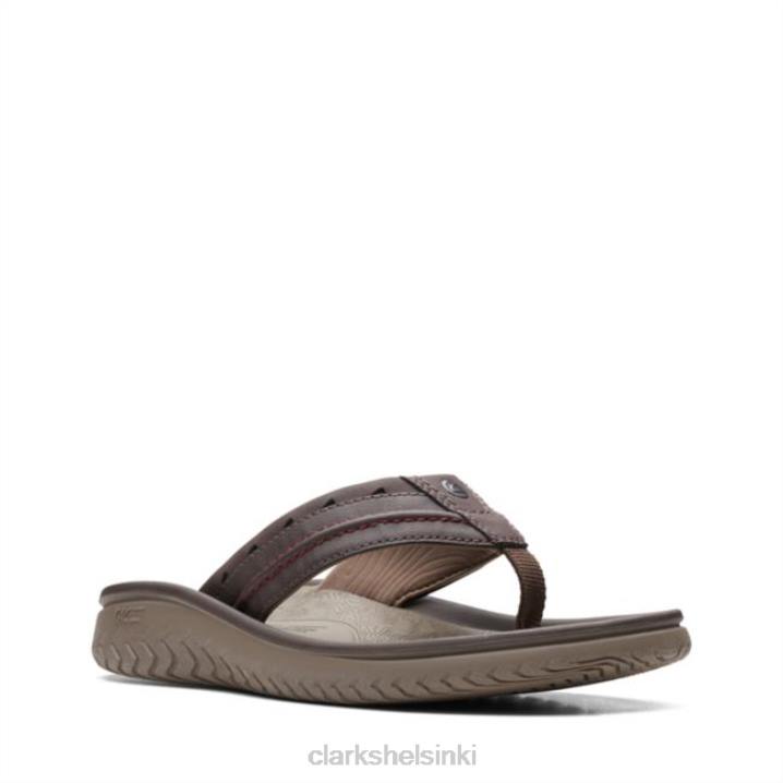 ruskea clarks wesley post brown Clarks miehet 2DHN6800 ruskea