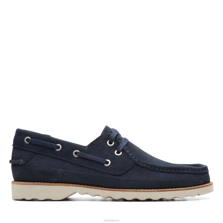 durleigh purje clarks navy mokka Clarks miehet 2DHN3687 laivastonsininen mokka