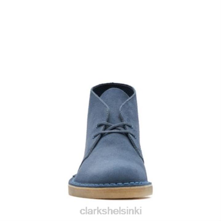 clarks blue desert boot Clarks miehet 2DHN4377 sininen