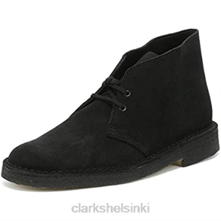 clarks desert miesten mustat mokkanahkasaappaat Clarks miehet 2DHN250