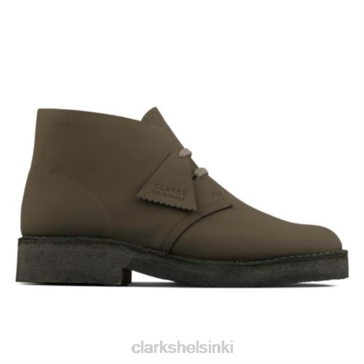 desert boot221 oliivi nahka clarks Clarks miehet 2DHN4366 oliivi nahkaa