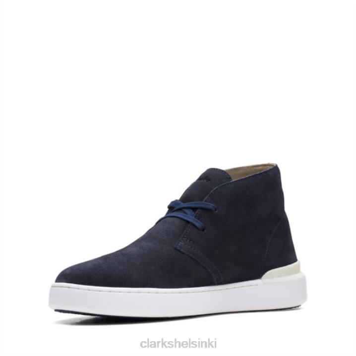 navy mokka clarks court lite desert boot navy suede Clarks miehet 2DHN6584 laivastonsininen mokka