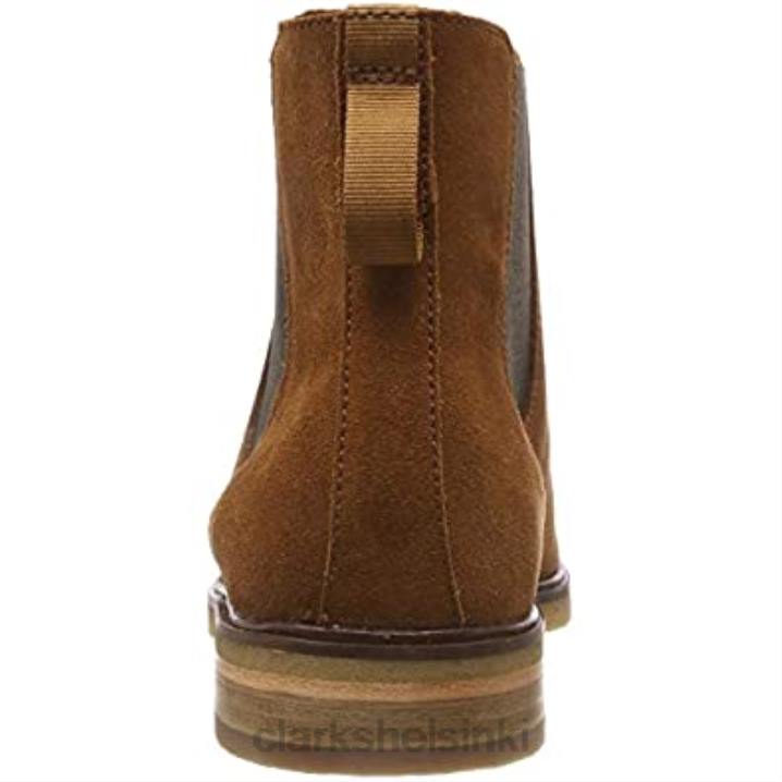 miesten clarkdale gobi chelsea saappaat ruskeat tummanruskeat mokkanahka clarks Clarks miehet 2DHN2310 ruskea tummanruskea mokka