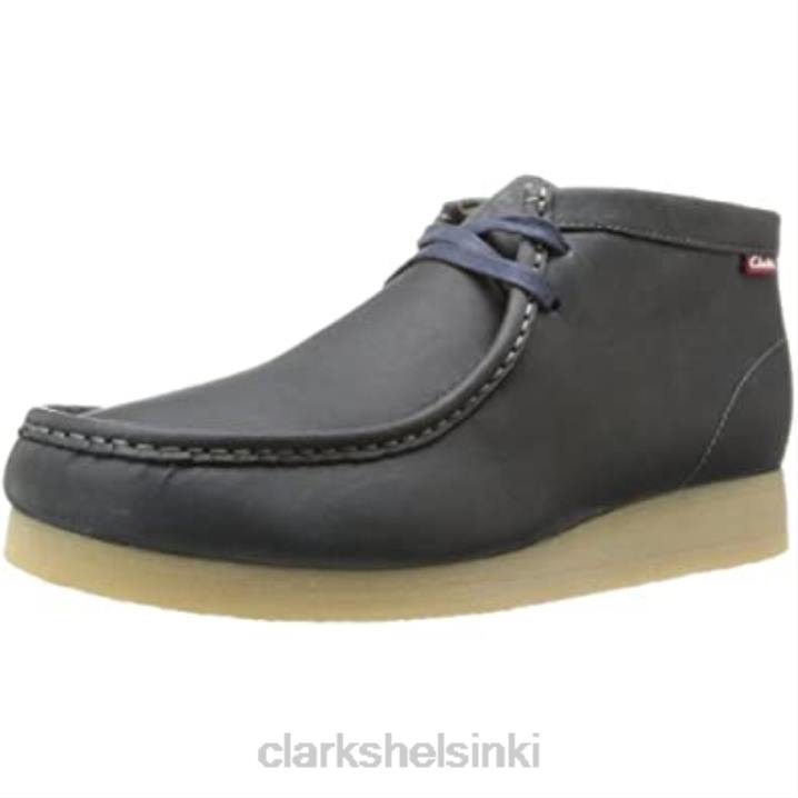 clarks navy nubuck miesten stinson hi chukka saappaat Clarks miehet 2DHN1225 laivaston nubukki