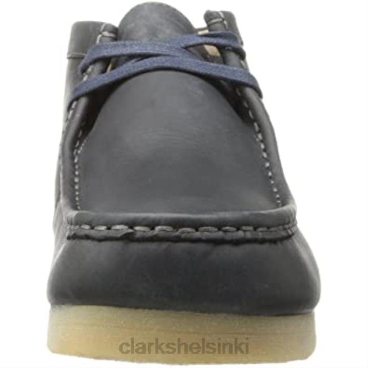 clarks navy nubuck miesten stinson hi chukka saappaat Clarks miehet 2DHN1225 laivaston nubukki
