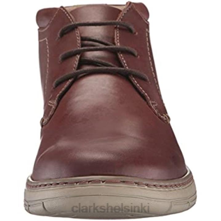 clarks ruskea miesten watt mid chukka saappaat Clarks miehet 2DHN2305 ruskea