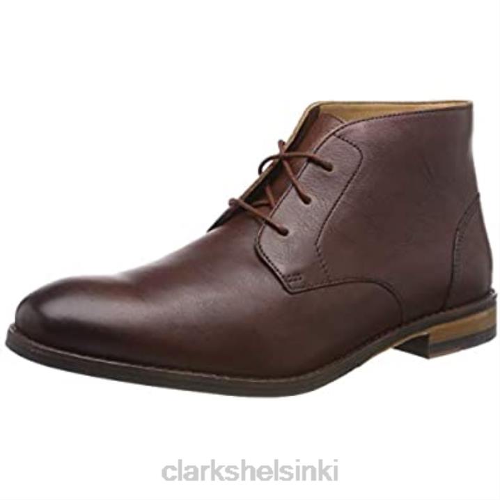 miesten Flow toppi chukka saappaat ruskeat clarks Clarks miehet 2DHN2870