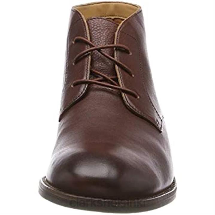 miesten Flow toppi chukka saappaat ruskeat clarks Clarks miehet 2DHN2870