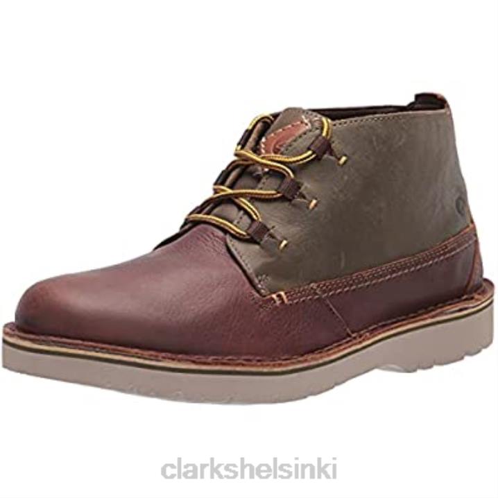 miesten eastford mid chukka boot clarks tummanruskea yhdistelmä Clarks miehet 2DHN2325 tummanruskea yhdistelmä