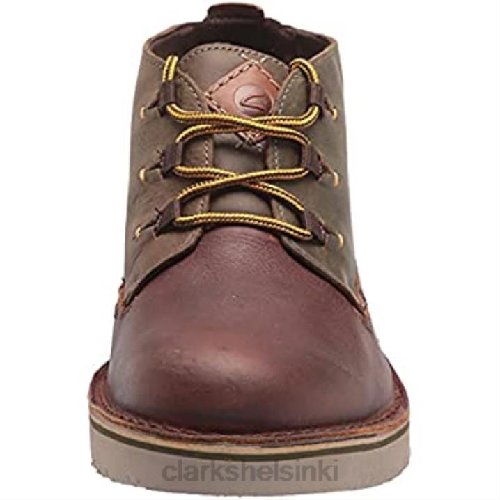 miesten eastford mid chukka boot clarks tummanruskea yhdistelmä Clarks miehet 2DHN2325 tummanruskea yhdistelmä
