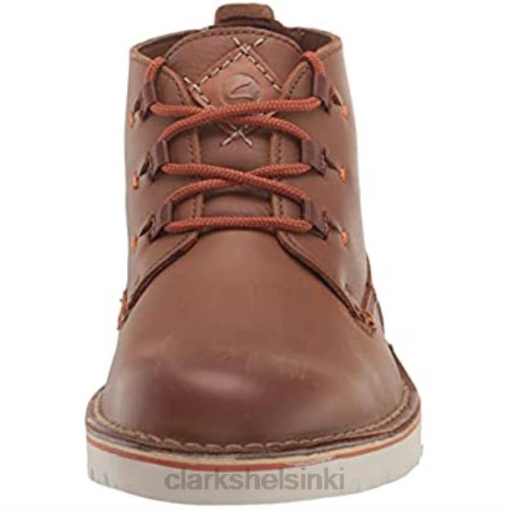miesten eastford mid chukka boot tummanruskea nahka clarks Clarks miehet 2DHN1294 tummanruskea nahka