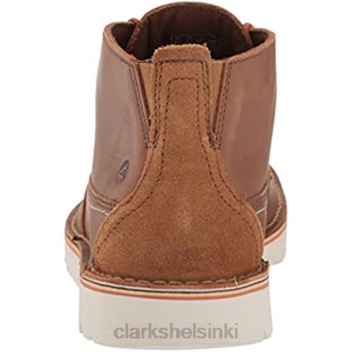 miesten eastford mid chukka boot tummanruskea nahka clarks Clarks miehet 2DHN1294 tummanruskea nahka
