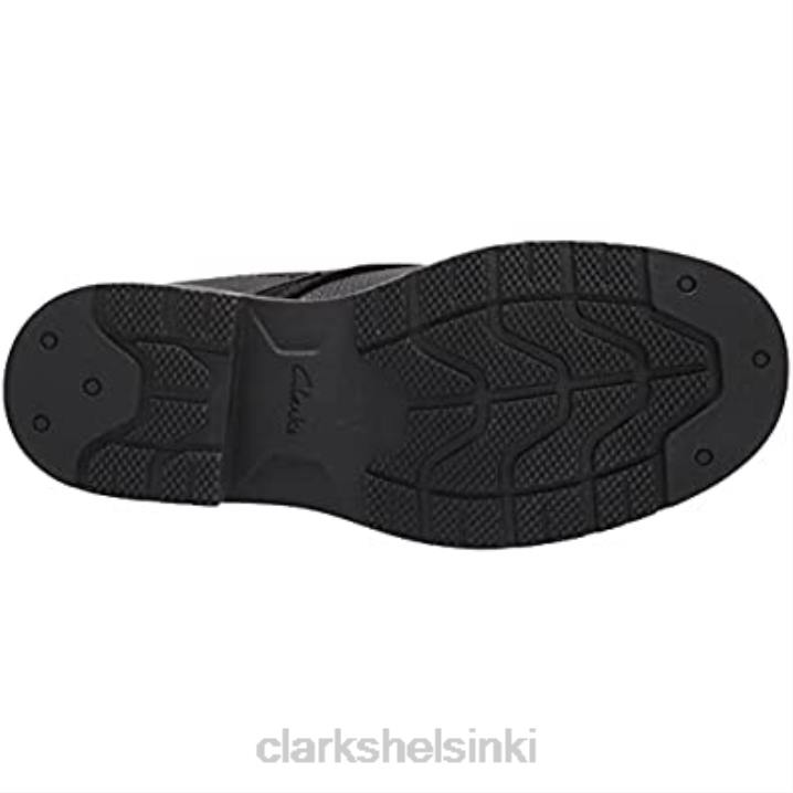 miesten morris peak vedenpitävä chukka saappaat clarks musta rullanahka Clarks miehet 2DHN1855