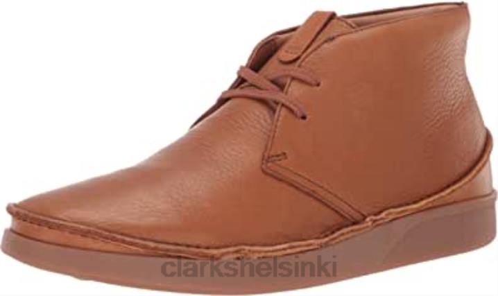 miesten oakland rise chukka saappaat clarks tummanruskea nahka Clarks miehet 2DHN2269 tummanruskea nahka
