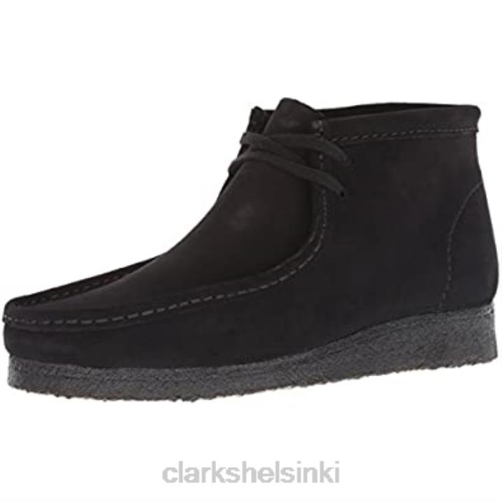 musta mokkanahka clarks miesten wallabee saappaat chukka Clarks miehet 2DHN2520 musta mokka