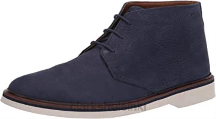 navy nubuck clarks miesten malwood mid chukka saappaat Clarks miehet 2DHN1779