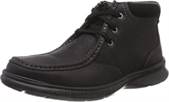 mustat clarks miesten klassiset cotrell-saappaat Clarks miehet 2DHN1368 musta öljypuu