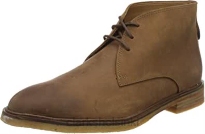 ruskeat tummanruskeat lea clarks miesten clarkdale bara klassiset saappaat Clarks miehet 2DHN2104 ruskea tummanruskea lea
