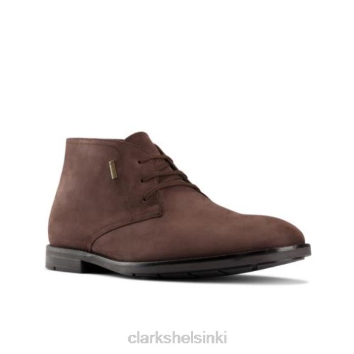 clarks tummanruskea nubukki ronnie lo gtx Clarks miehet 2DHN4361 tummanruskea nubukki