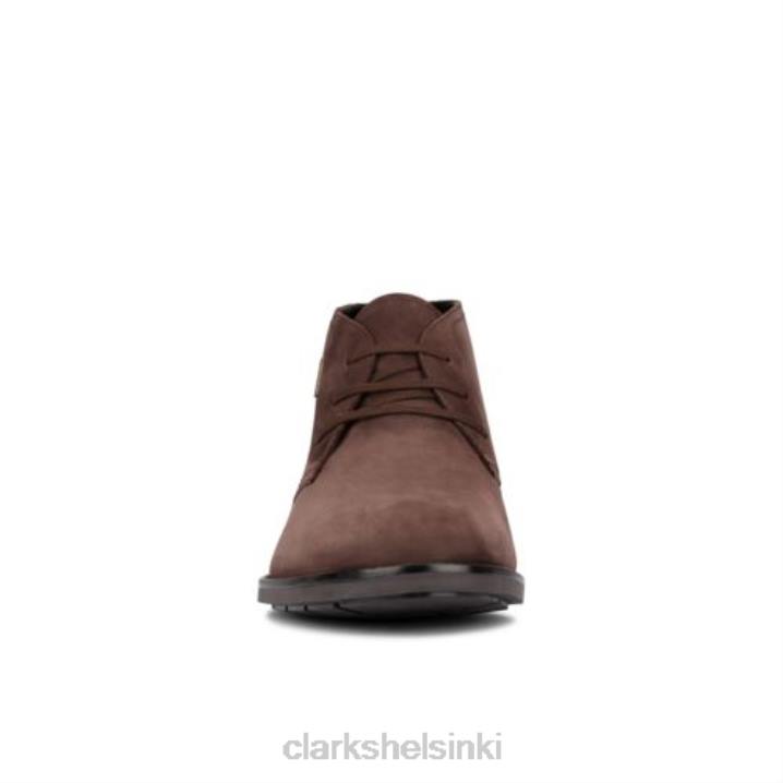 clarks tummanruskea nubukki ronnie lo gtx Clarks miehet 2DHN4361 tummanruskea nubukki