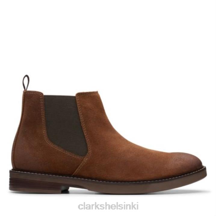 paulson up clarks tummanruskea mokka Clarks miehet 2DHN4373 tummanruskea mokka