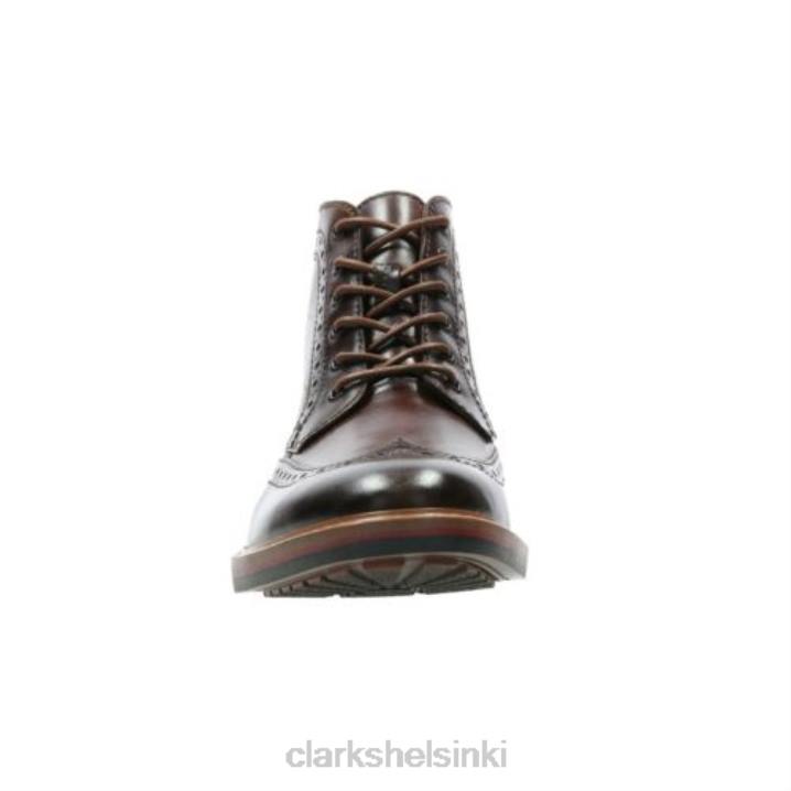 pitney nousu clarks kastanja Clarks miehet 2DHN4381 kastanja