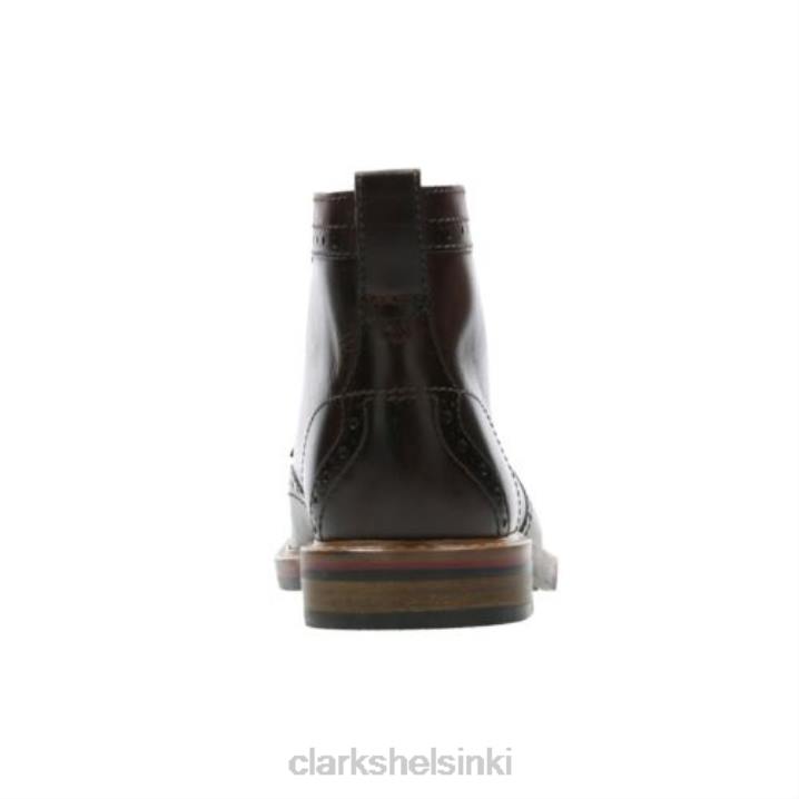 pitney nousu clarks kastanja Clarks miehet 2DHN4381 kastanja