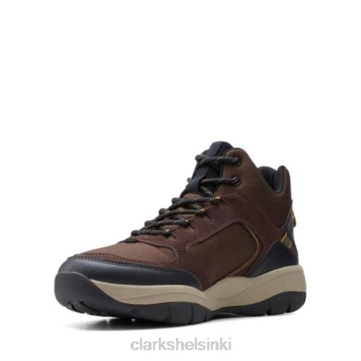 ruskea clarks ervmid Clarks miehet 2DHN4363 ruskea