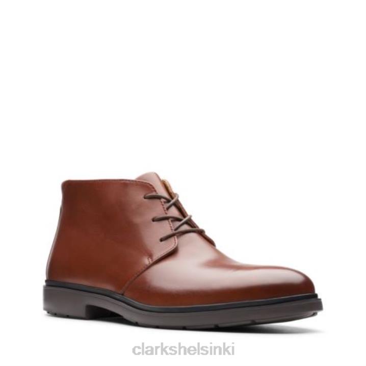 rusketus nahka clarks un tailor mid Clarks miehet 2DHN4347 ruskea nahka