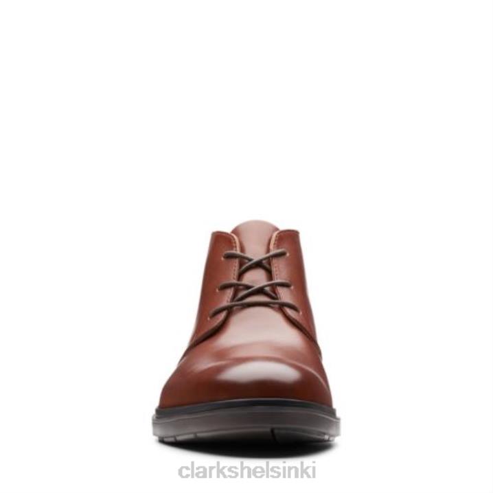 rusketus nahka clarks un tailor mid Clarks miehet 2DHN4347 ruskea nahka